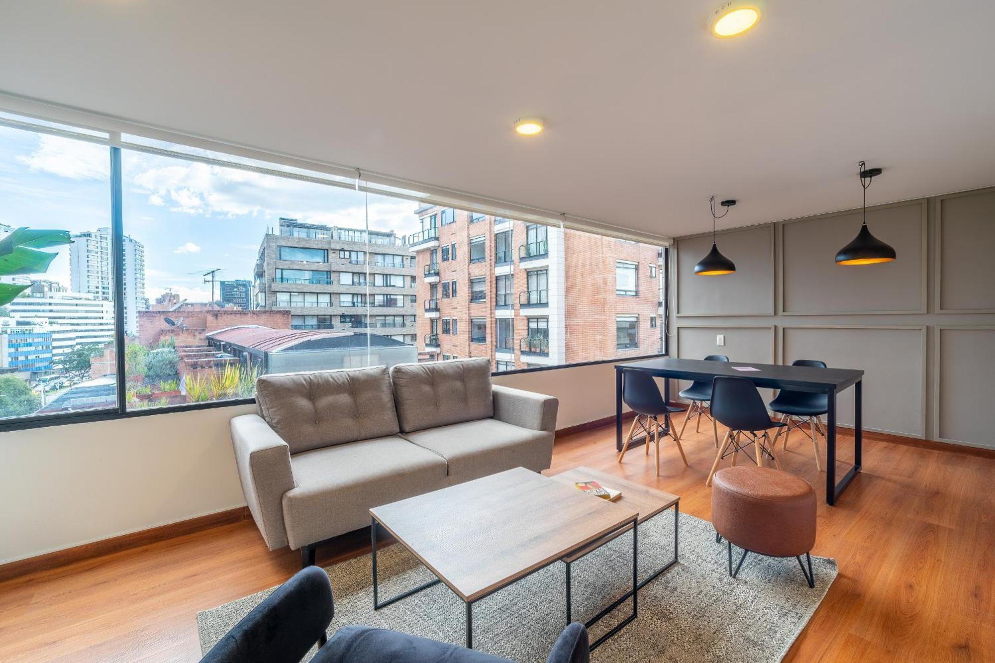 Апартаменты Penthouse Chicala Colombian Experience In Parque Virrey Богота Экстерьер фото