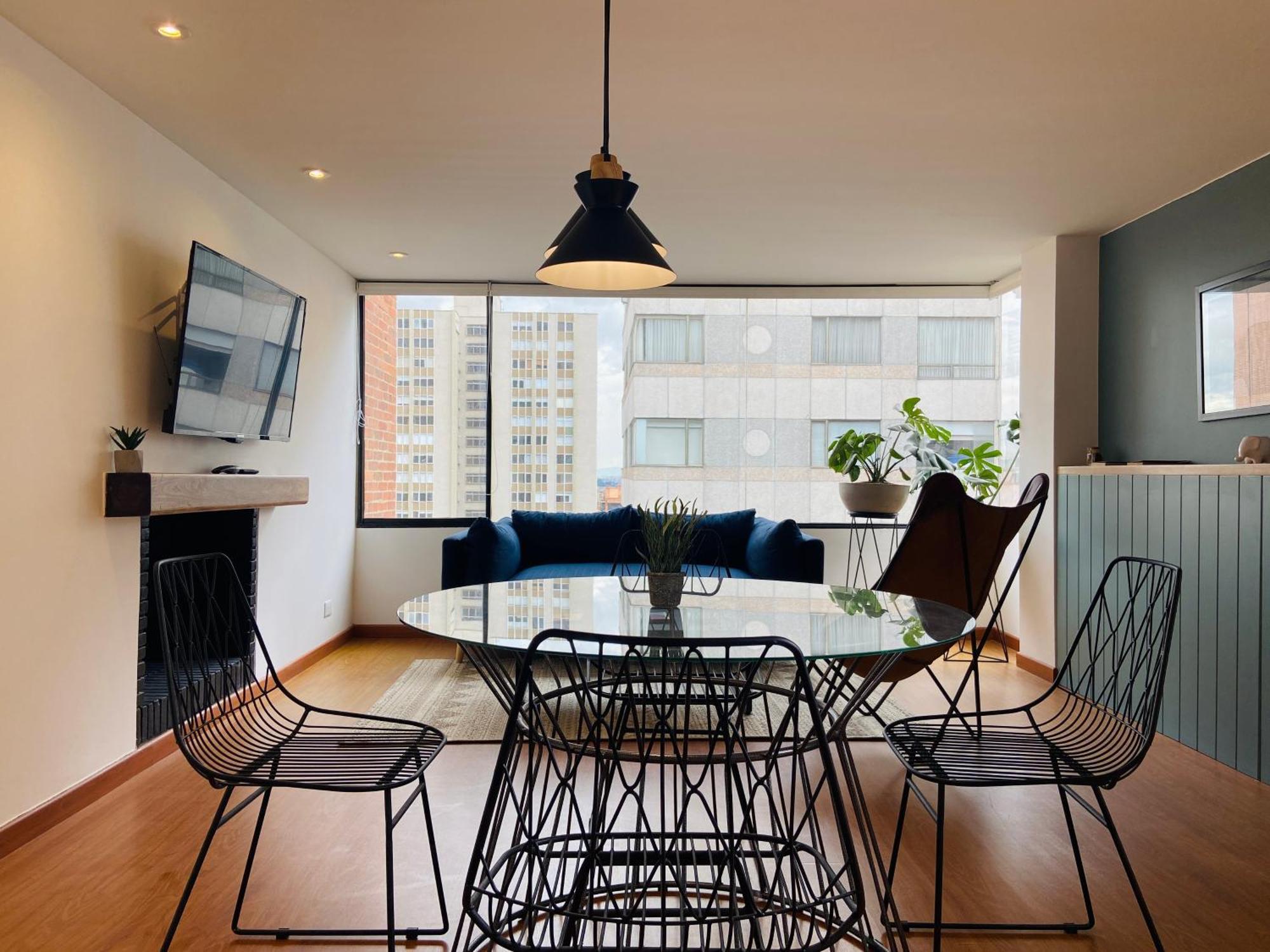 Апартаменты Penthouse Chicala Colombian Experience In Parque Virrey Богота Экстерьер фото