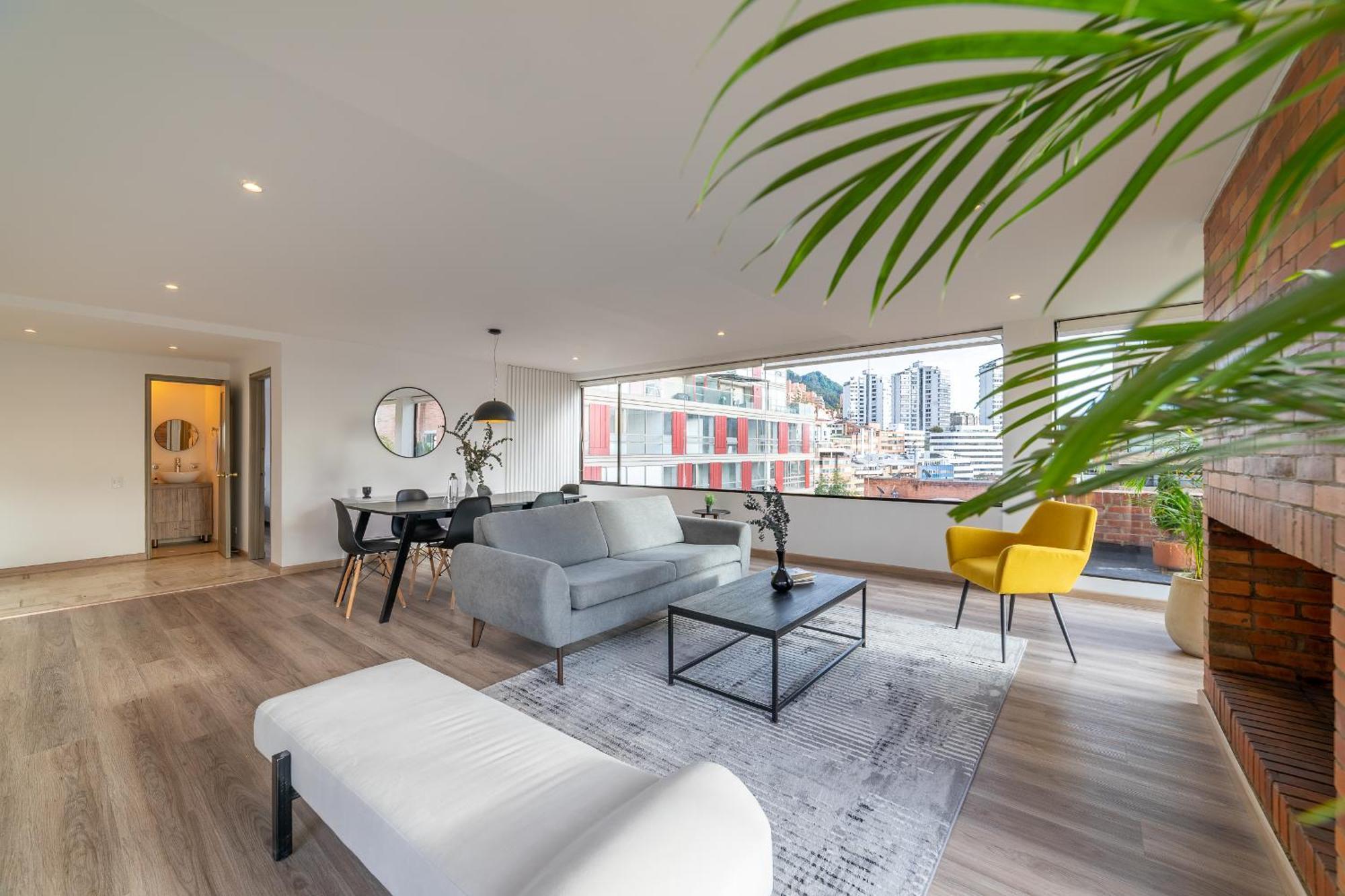 Апартаменты Penthouse Chicala Colombian Experience In Parque Virrey Богота Экстерьер фото